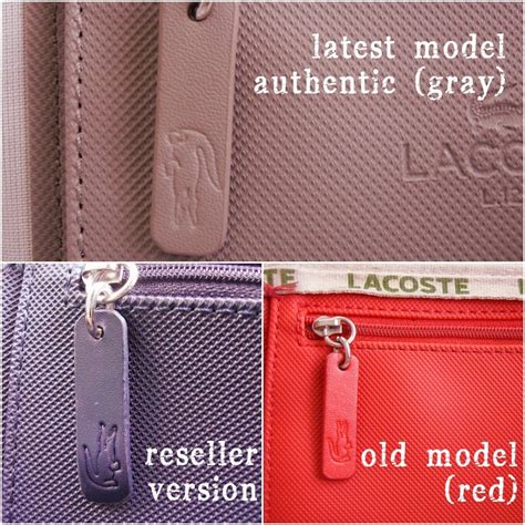 lacoste original vs fake bag|are lacoste bags real.